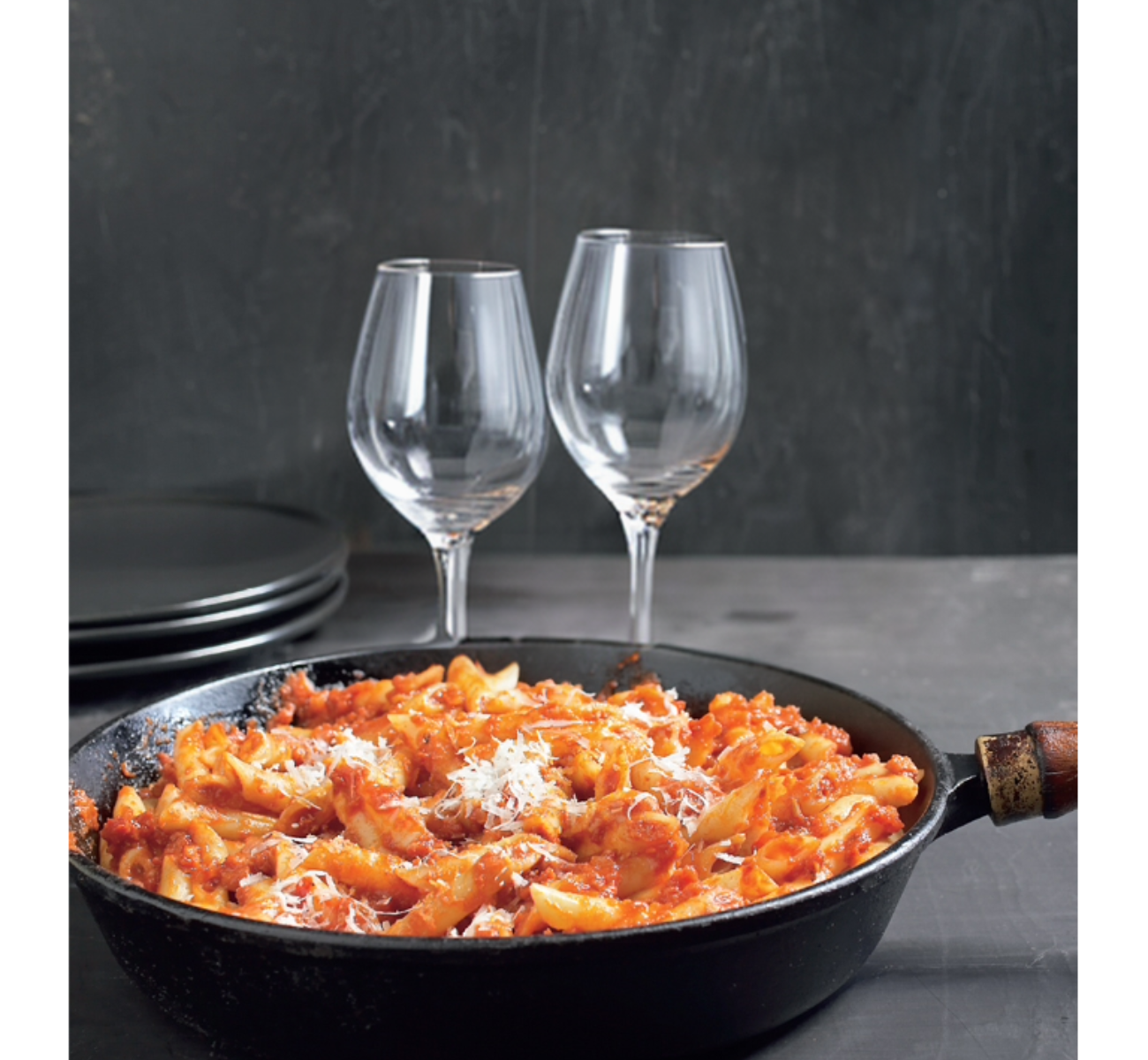 Penne with Calabrian 'nduja sausage & tomato The Restaurant Pendolino