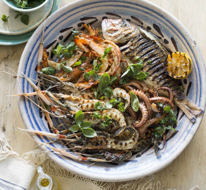 Classic Dalmatian Coast seafood grill