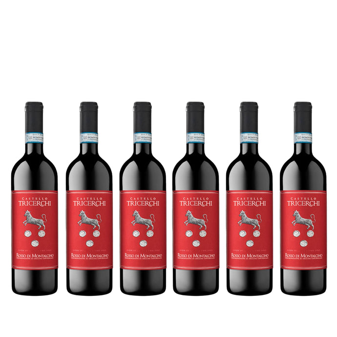 2020 Castello Tricerchi Rosso di Montalcino 6 Pack
